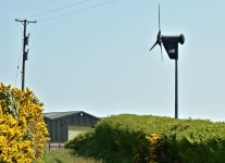 Wind turbine, Ballykeel, Holywood (May... © Albert Bridge :: Geograph Britain and Ireland Wind turbine, Ballykeel, Holywood... 
