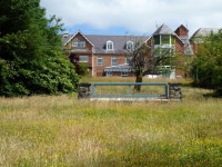 Overgrown grass, Omagh former hospital... (C) Kenneth  Allen :: Geograph Britain and Ireland Overgrown grass, Omagh former... 