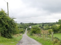 Macullagh Road descending to a hollow (C) Eric Jones :: Geograph Britain and Ireland Macullagh Road descending to a hollow (C)... 