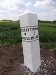 Old Milepost by the A1041, Snaith Road,... © J Harland & C... Old Milepost by the A1041, Snaith Road,... &copy; J Harland & C Minto