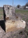 Old Milestone by the A1079, west of... © DW :: Geograph Britain and Ireland Old Milestone by the A1079, west of... &copy; DW