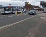 Exmouth Land Train on Queens Drive © Jaggery cc-by-sa/2.0 :: Geograph Britain and Ireland Exmouth Land Train on Queens Drive... 