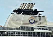 The World (funnel), Belfast harbour... © Albert Bridge :: Geograph Britain and Ireland The World (funnel), Belfast harbour..... 