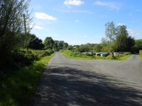 Farm access road junction on the... © Eric Jones cc-by-sa/2.0 :: Geograph Britain and Ireland Farm access road junction on the..... 