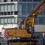 Excavator, Belfast © Rossographer :: Geograph Britain and Ireland Excavator, Belfast &copy; Rossographer