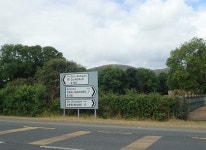 Direction signs on the R175 West of... (C) Eric Jones :: Geograph Britain and Ireland Direction signs on the R175 West of... (C)... 