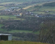 Dusk over Capel Bangor (C) Nigel Brown :: Geograph Britain and Ireland Dusk over Capel Bangor (C) Nigel Brown
