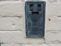 Ordnance Survey Flush Bracket G1554 © Peter Wood cc-by-sa/2.0... Ordnance Survey Flush Bracket G1554 &copy; Peter Wood cc-by-sa/2.0