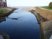 Weir between Castle Bridge and the... © Eric Jones :: Geograph Britain and Ireland Weir between Castle Bridge and the...... 