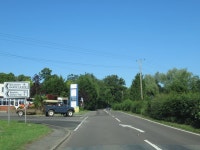The A4117 at B4202 Junction for... © Roy Hughes cc-by-sa/2.0 :: Geograph Britain and Ireland The A4117 at B4202 Junction for...... 