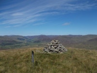 Cairn on Duchray Hill © Iain Russell :: Geograph Britain and Ireland Cairn on Duchray Hill &copy; Iain Russell