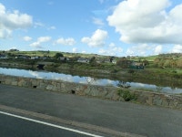 Lagoon between the A2 and the disused... © Eric Jones cc-by-sa/2.0 :: Geograph Britain and Ireland Lagoon between the A2 and the... 