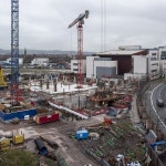 Construction site, Belfast © Rossographer :: Geograph Britain and Ireland Construction site, Belfast &copy; Rossographer