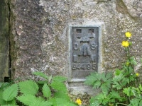 Ordnance Survey Flush Bracket G4495 © Peter Wood cc-by-sa/2.0... Ordnance Survey Flush Bracket G4495 &copy; Peter Wood cc-by-sa/2.0