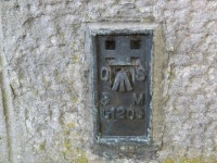Ordnance Survey Flush Bracket G1209 © Peter Wood cc-by-sa/2.0... Ordnance Survey Flush Bracket G1209 &copy; Peter Wood cc-by-sa/2.0