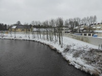 Snow along the Drumragh River, Omagh © Kenneth Allen :: Geograph Britain and Ireland Snow along the Drumragh River, Omagh... 