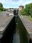 Bratch Locks near Wombourne in... © Roger Kidd cc-by-sa/2.0 :: Geograph Britain and Ireland Bratch Locks near Wombourne in...... 