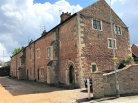 Abbey Buildings off Priory Road in... © Richard Humphrey cc-by-sa/2.0 :: Geograph Britain and Ireland Abbey Buildings off Priory... 