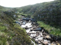 Bouldery bed of Alltan a Choin Duibh © Alan Reid cc-by-sa/2.0 :: Geograph Britain and Ireland Bouldery bed of Alltan a Choin... 