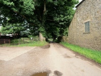 Braithwaite Lane at Braithwaite Hall... © David Dixon cc-by-sa/2.0 :: Geograph Britain and Ireland Braithwaite Lane at... 