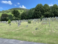 Cemetery at Cross Keys © Alan Hughes cc-by-sa/2.0 :: Geograph Britain and Ireland Cemetery at Cross Keys &copy; Alan Hughes cc... 