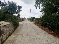 A concreted section of Wild Forest Lane © Eric Jones :: Geograph Britain and Ireland A concreted section of Wild Forest Lane... 