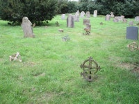 The churchyard at Kersey © Jonathan Thacker :: Geograph Britain and Ireland The churchyard at Kersey &copy; Jonathan Thacker