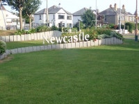 Traffic island at the junction of... © Eric Jones :: Geograph Britain and Ireland Traffic island at the junction of...... 