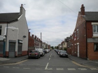 Queens Road, Askern © Richard Vince :: Geograph Britain and Ireland Queens Road, Askern &copy; Richard Vince