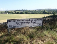 Bilingual signage at the junction of the... © Eric Jones :: Geograph Britain and Ireland Bilingual signage at the junction of... 