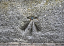 Bench Mark, Draperstown © Rossographer :: Geograph Britain and Ireland Bench Mark, Draperstown &copy; Rossographer