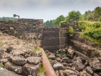 Dam on The Lussa © Patrick Mackie :: Geograph Britain and Ireland Dam on The Lussa © Patrick Mackie