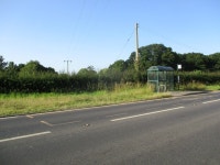 Bus  stop  on  the  A1033  toward ... © Martin Dawes :: Geograph Britain and Ireland Bus  stop  on  the  A1033  toward ...... 