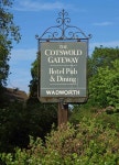Cotswold Gateway (2) - sign, 216 The... © P L Chadwick :: Geograph Britain and Ireland Cotswold Gateway (2) - sign, 216 The...... 