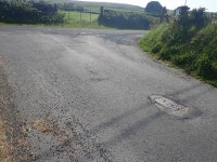 Island Road at its junction with Attical... © Eric Jones cc-by-sa/2.0 :: Geograph Britain and Ireland Island Road at its... 
