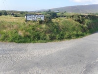 New bi-lingual road name plate at the... © Eric Jones :: Geograph Britain and Ireland New bi-lingual road name plate at the...... 