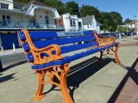 RNLI Friendship Bench, Penarth Esplanade © Robin Drayton :: Geograph Britain and Ireland RNLI Friendship Bench, Penarth... 