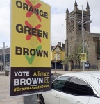 Stormont Election 2022: Alliance Poster... © Eric Jones cc-by-sa/2.0 :: Geograph Britain and Ireland Stormont Election 2022... 