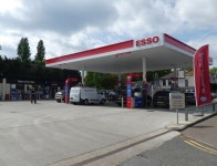 Esso Petrol Station, Bushey Heath © Roger Cornfoot :: Geograph Britain and Ireland Esso Petrol Station, Bushey Heath... 