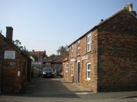 Yard off St John Street, Wainfleet All... © Richard Vince :: Geograph Britain and Ireland Yard off St John Street, Wainfleet... 