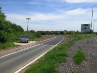 Feeder road from the A45 towards... © Richard Law cc-by-sa/2.0 :: Geograph Britain and Ireland Feeder road from the A45 towards.... 