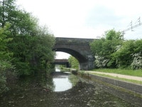 Nechells railway bridge, from the north © Christine Johnstone :: Geograph Britain and Ireland Nechells railway bridge, from the... 