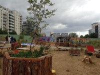 Open air informal garden off... © Marathon :: Geograph Britain and Ireland Open air informal garden off... &copy; Marathon