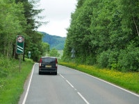 Westbound A87 near Loch Doich © David Dixon cc-by-sa/2.0 :: Geograph Britain and Ireland Westbound A87 near Loch Doich... 