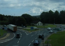 Sandyknowes Roundabout seen from M2 © Colin Pyle :: Geograph Britain and Ireland Sandyknowes Roundabout seen from M2... 
