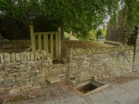 Gate on Footpath 109/2 at Lower Hey... © Humphrey Bolton :: Geograph Britain and Ireland Gate on Footpath 109/2 at Lower Hey...... 