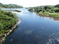 Seil - View southwards from the Bridge... © Rob Farrow cc-by-sa/2.0 :: Geograph Britain and Ireland Seil - View southwards from... 