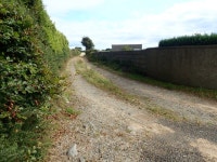Track leading from the Carrigs Road to... © Eric Jones :: Geograph Britain and Ireland Track leading from the Carrigs Road to...... 