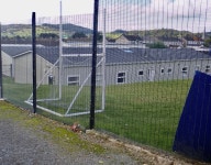 Classroom Blocks at Bunscoil Bheanna... © Eric Jones cc-by-sa/2.0 :: Geograph Britain and Ireland Classroom Blocks at Bunscoil... 