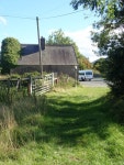 Green lane from Drumee Road reaching the... © Eric Jones :: Geograph Britain and Ireland Green lane from Drumee Road reaching... 